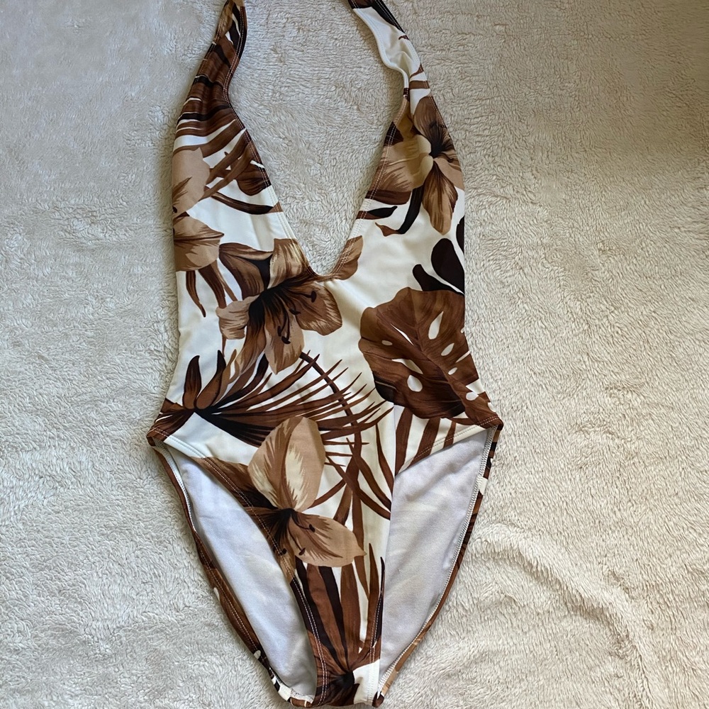 La Blanca one piece floral swimsuit